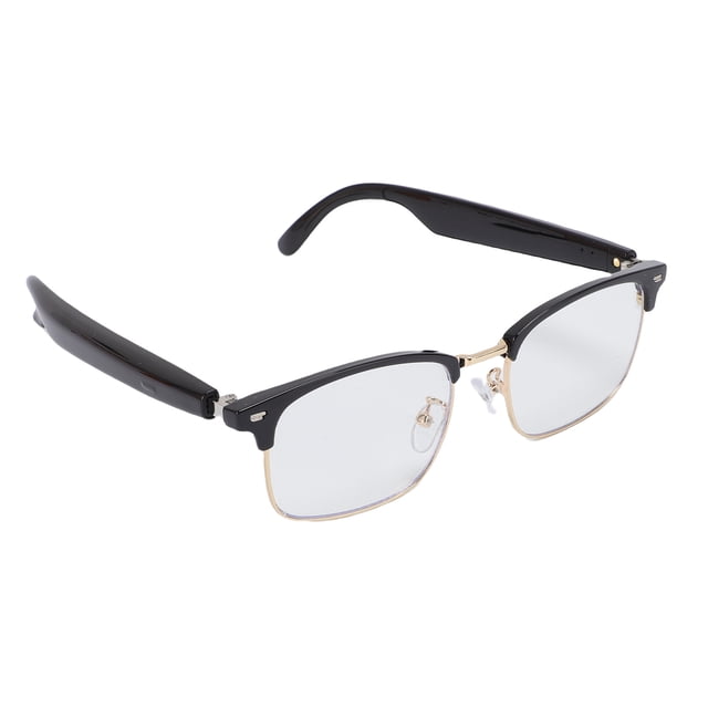 Lunettes Intelligentes, Aide Vocale avec Micro Intégré, Haut-Parleurs, Lunettes de Musique pour Répondre aux Appels