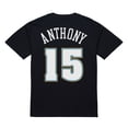 thumbnail image 3 of Men's Carmelo Anthony Black Denver Nuggets Rookie Photo Name & Number T-Shirt, 3 of 3