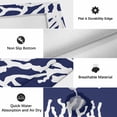 thumbnail image 5 of Coral Navy Blue Outdoor Rug 4x6 Ft, Non Slip Washable Area Rug, Coastal Ocean Marine Nautical Beach Patio Rugs Carpet Runner, Large Floor Mat for Indoor/Outdoor Deck Porch Camping, 5 of 8