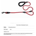 thumbnail image 4 of Dog Leash Heavy Duty 6ft, Double Handle Dog Leash with Padded Handle for Traffic Control, Reflective Rope Leashes for Large and Medium Dogs Night Control Safety Training (Red), 4 of 4