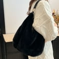 thumbnail image 2 of CHUMUD Fluffy Tote Bag Winter Fuzzy Purses for Women Faux Fur Bag with Strap Soft Furry Handbag Plush Crossbody Bags, 2 of 8