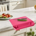 thumbnail image 5 of Kitchen Storage Containers Cutting Board With Food 2 In 1 Practical Chopping Board For Vegetables Meat Prep And Organizing Countertop Space Kitchen Organizing Storage for Fridge Clear Storage, 5 of 5