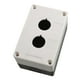 thumbnail image 1 of negro blanco plástico 2 Pulsador Interruptor estación de control Box Caso, 1 of 1