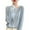 Light Blue, variant on Lixiuxyad Womens Cardigans Cardigan With Colorful Buttons And Faux Pockets Lightweight Knit For Early Fall Seasonal Fashion,Black