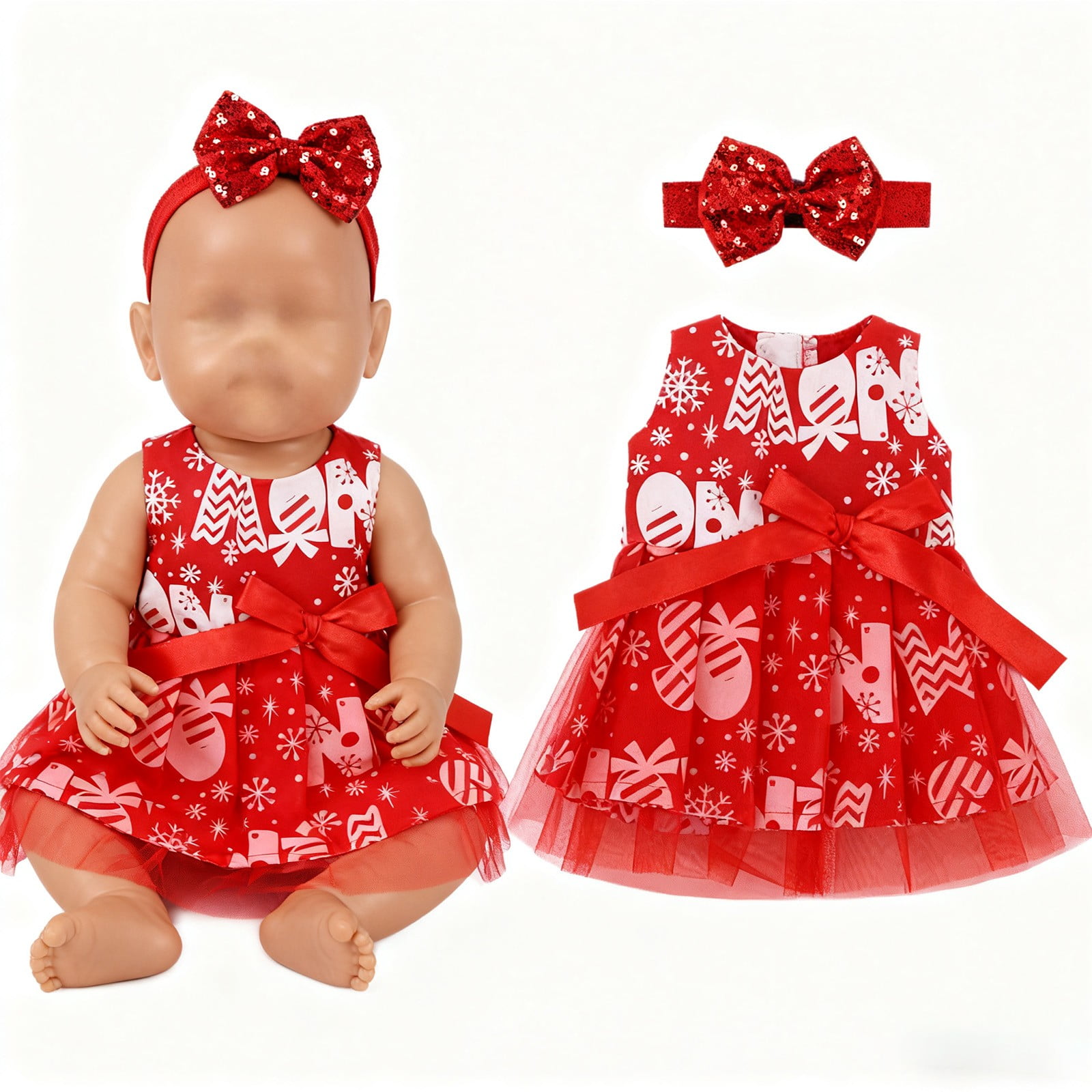 Stijggn Ba+by Doll Clothes 12-18 Inch Alive Lovely Ba+by Doll Clothes Dress Outfits Costumes Dolly Pretty Doll Cloth for Lifelike Kawaii Ba+by Dolls