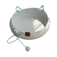 thumbnail image 3 of Cama para gatos tejida a mano, almohadilla rascadora para gatitos, resistente a los arañazos, protector de muebles, accesorios para mascotas, rascador M, 3 of 8