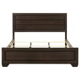 thumbnail image 4 of Kauffman Wood Eastern King Panel Bed Dark Cocoa, 4 of 9