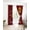 red, variant on Teal Sunshine Sunflower Blackout Curtains 72 Inches Long for Bedroom, Pastoral Bees Farmhouse Floral Thermal Insulated Room Darkening Black Out Window Curtain Panels Grommet Drapes for Living Room