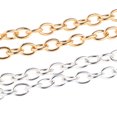 thumbnail image 5 of Claire's Teen Girls Gold and Silver Layering Metal Chain Necklaces, 2-Piece, 5 of 6