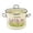 Lavender Fields, variant on Novomoskovsjka Posuda Lavender Fields Cylindrical Enamel Pot with Glass Lid Set of 3 pcs 2.1Qt/3.2Qt/5.8Qt Enameled Steel Stockpots Cooking Pot Induction Pot Kitchen Pot Stock Pot Soup Pot