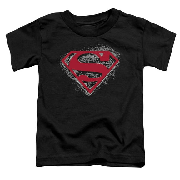 Superman - Hardcore Noir Shield - Toddler Short Sleeve Shirt - 2T