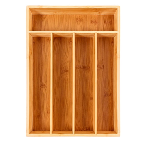 BergHOFF CooknCo 5-Slot Bamboo Flatware Organizer