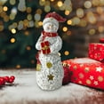 thumbnail image 5 of Adorno Navideño Grande de Copo de Nieve | Decoración Navideña Luminosa de Escritorio | Muñeco de Nieve Colgante Ideal para Viajes | Regalo Festivo para Niños y Adultos, 5 of 5