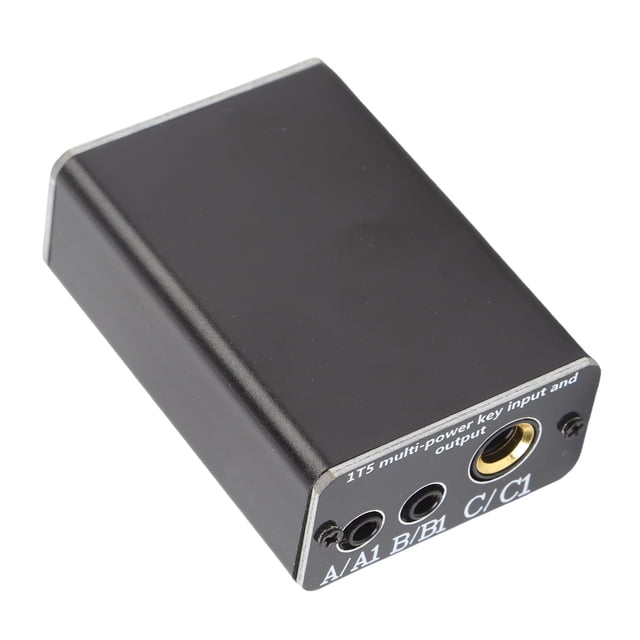 Multi Multi Channel Key Input Output Device Converter with CW Function 2 Way Signal Conversion Connector 6.3mm 3.5mm Port