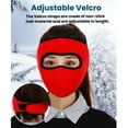 thumbnail image 3 of HOMEIORA 1pc Winter Windproof Anti -Dust Cycling Full Face Mask, Ski Breathable Masks, for Skiing, Outdoor Cycling (Blue), 3 of 9