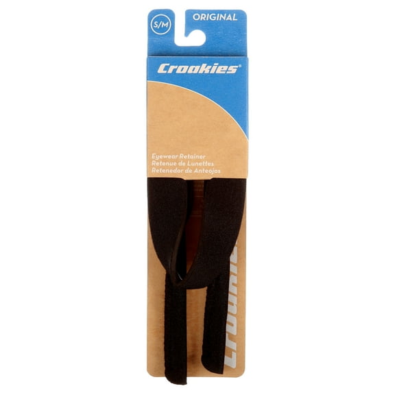 Croakies Original Eyewear Retainer, Black, 1 Count