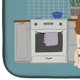 thumbnail image 4 of Russian Spaniel Kitchen Scene Dish Drying Mat, 4 of 7
