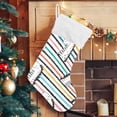 thumbnail image 5 of Christmas Stockings Cartoon Cute Dinosaurs Large Candy Stockings Stuffers Cute Xmas Sock Decorations 1PC for Home Holiday Party 12" x18" Decor Gifts, 5 of 7