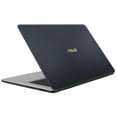 thumbnail image 4 of ASUS VivoBook Pro N705FD Notebook, 17.3" FHD Display, Intel Core i7-8565U Upto 4.60GHz, 16GB RAM, 128GB SSD + 1TB HDD, NVIDIA GeForce GTX 1050, HDMI, Card Reader, Wi-Fi, Bluetooth, Windows 10 Pro, 4 of 8