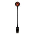 thumbnail image 2 of Cubiertos individuales, vajilla decorativa de metal, vajilla de Halloween para fiestas de té, tazas de té para restaurantes, interiores y exteriores, del tenedor negro, 2 of 8