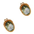 thumbnail image 1 of Monstrate Escritorio dorado para boda y soporte, soporte de marco Retro, marco de estilo bebé, marco de fotos adornado y dorado 6 Oro 6 pulgadas 2Conjunto, 1 of 1