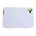 Rantopad GTR Plastic Gaming Mousepad Mat Anti-Slip Rubber Base Large White