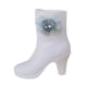 thumbnail image 2 of Figura a escala 1/6 con botas y zapatos de tacón alto para muñeca femenina de 12 pulgadas. Lazos verdes, 2 of 9