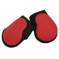 thumbnail image 1 of Botas De Soporte Para Caballos, Sujetadores De Gancho Y Bucle PU Shell Horse Sport Boots 2pcs Cojín Elástico Duradero Para Entrenamiento De Competencia Para Rendimiento Ecuestre Cergrey Patas Traseras Rojas L, 1 of 8