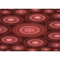 thumbnail image 1 of Ahgly Company Indoor Rectangle Patterned Grapefruit Red Area Rugs, 6' x 9', 1 of 6
