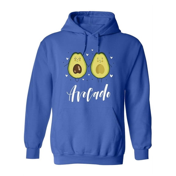 Avocado Couple In Love Hoodie Women -Image by Shutterstock, Female x-Large
