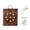 Brown B, variant on Staghorn Fern Wall Hanging Board for Living Spaces And Gardens Wooden Air Flowerpot Staghorn Hanging Installation Ideal for Stairs Corridors Terraces And More,30X24.5X2.3 cm,Brown A