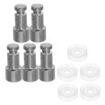 thumbnail image 4 of YSNOOWE 5Sets Kitchen Cooker Float Valve Replacement Stainless Steel and Rubber Pressure Cooker Part, 4 of 8