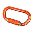 thumbnail image 1 of Mosquetón de seguridad de escalada en roca de aluminio 25KN Clip de hebilla Quickdraw para cuerdas de rappel de escalada en roca aparejo Orange Auto Soledad Mosquetón de escalada en roca, 1 of 8