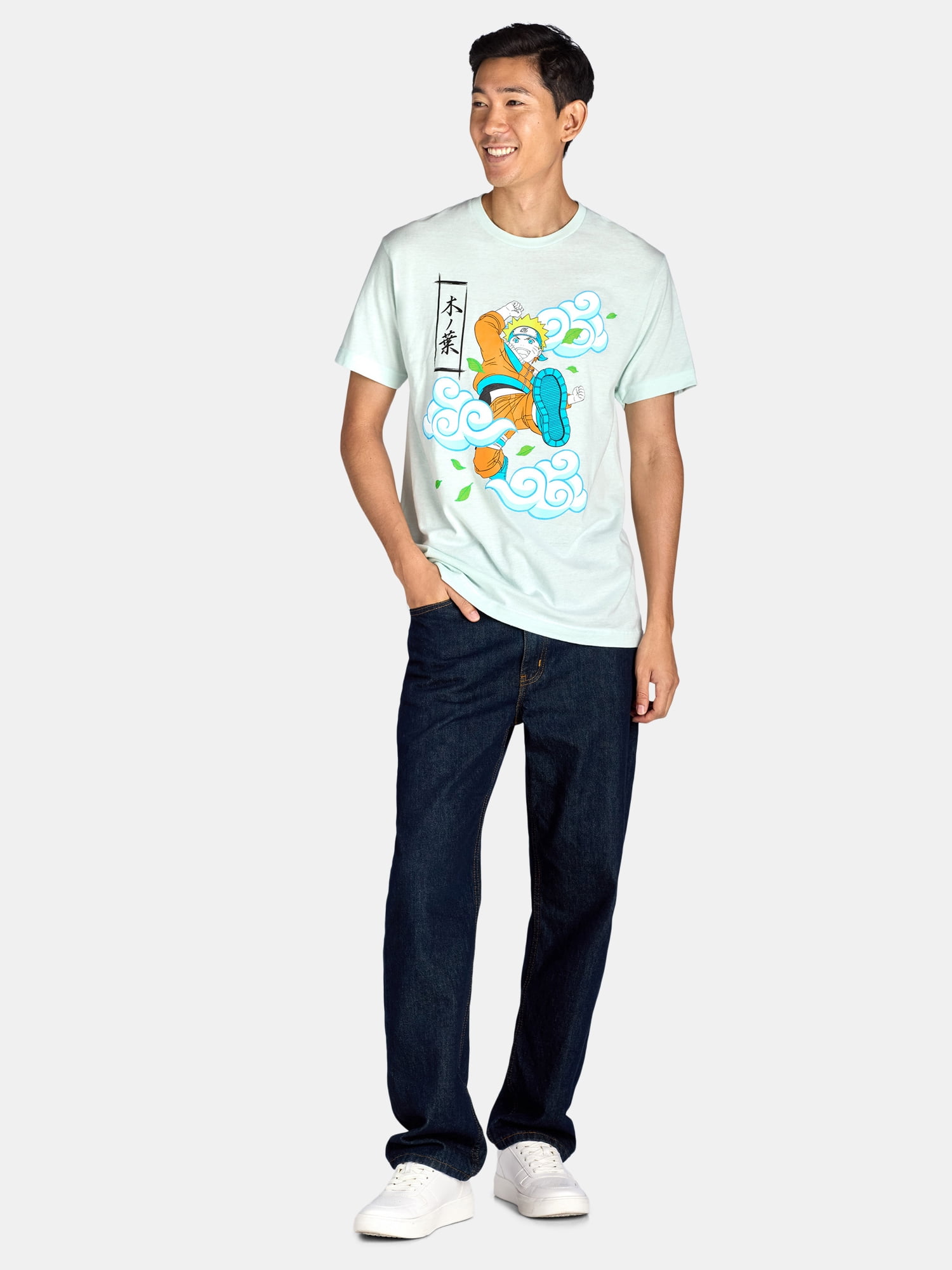 Naruto Shippuden Men's & Big Men's Graphic Tee Shirt, Sizes S-3XL