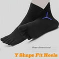 thumbnail image 6 of WSNIJFU 6 Pairs Mens Toe Socks Cotton Five Finger Crew Socks for Men Autumn And Winter Soft & Comfortable, 6 of 8