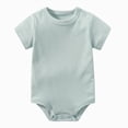 thumbnail image 2 of Baby Onesies Boy Baby Boy Girl Short Sleeve Bodysuit Newborn One-Piece, 2 of 4
