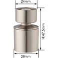 thumbnail image 4 of Aireador de fregadero de cocina Adaptador de filtro de 2 modos Ahorro de agua (FM22) Zhivalor YQ-0628, 4 of 4