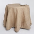 thumbnail image 2 of Saro Lifestyle Burlap Jute Tablecloth, 2 of 2