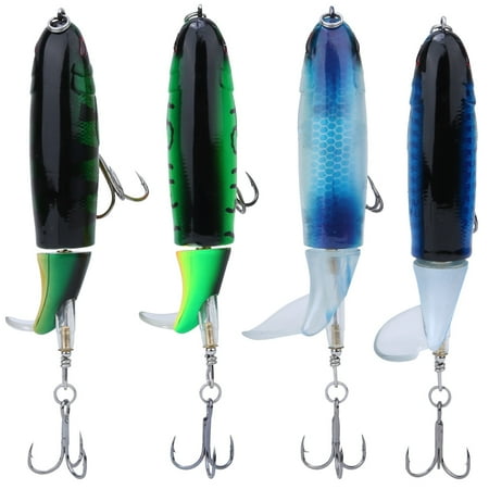 4PCS 13g/10cm ABS Plastic Floating Pencil Lifelike Artificial Hard Bait Fishing Lure Swimbait Accessory Kit