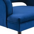 thumbnail image 5 of Modway Traipse Button Tufted Open Back Performance Velvet Armchair in Navy, 5 of 7