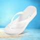 thumbnail image 1 of Sandalias de playa Flip Flip Flip No Slip gruesas Solas para la piscina de playa (40) Blanco, 1 of 8