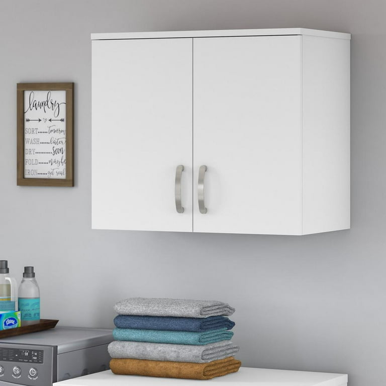 White utility wall cabinets discount