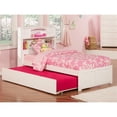 thumbnail image 2 of Pemberly Row Modern Twin XL Platform Storage Bed with Trundle in White, 2 of 7