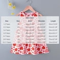 thumbnail image 3 of Girls Strawberry Print Sleeveless A-Line Summer Sundress Multicolor,Size 2-3 T, 3 of 7