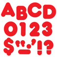 thumbnail image 1 of Trend Enterprises T-432-6 Lettres Prêtes 2 Po. Décontracté, Rouge - Lot de 6, 1 of 1
