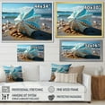 thumbnail image 4 of Designart "Ocean s Jewel Silver Seashell I" Animals Wall Decor, 4 of 5