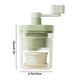 thumbnail image 3 of Máquina para hacer hielo raspado, pequeña máquina para romper hielo manual para el hogar - Máquina para romper hielo continuo, máquina para hacer hielo en forma de granizo, máquina para raspar hielo, 3 of 8