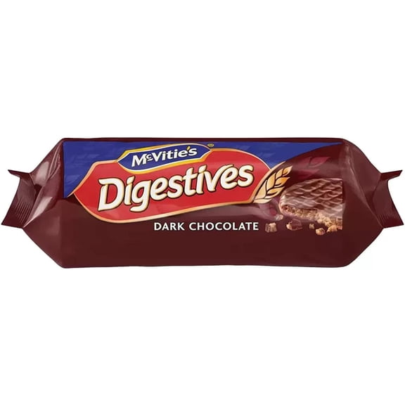 Mcvitie's Digestives Dark Chocolate Cookies Biscuits - 9.38 Ounces - 266g