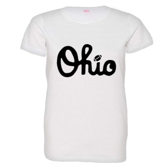 PleaseMeTees™ Womens Script Ohio Football TBDBITL Marching Band HQ Tee