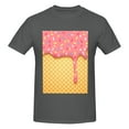 thumbnail image 4 of Bingfone Pink Ice Cream Men'S Loose Fit Short-Sleeve Pocket T-Shirt, 4 of 7